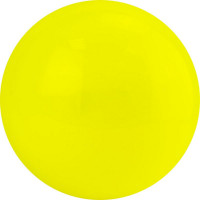 Мяч для художественной гимнастики однотонный d19см AG-19-04 ПВХ, желтый