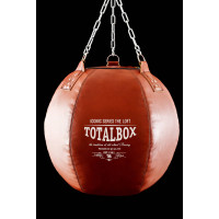 Груша кожаная боксерская LOFT Шар 45 кг Totalbox ГБК ЛФ 62x75-45 черный, коричневый