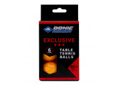 Мяч для настольного тенниса Donic 3* Exclusive, 6 шт оранжевый
