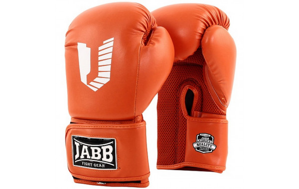Боксерские перчатки Jabb JE-4056/Eu Air 56 оранжевый 12oz 600_380