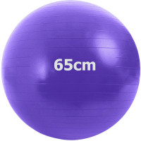 Мяч гимнастический Anti-Burstl d65 см Sportex GMA-65-D фиолетовый