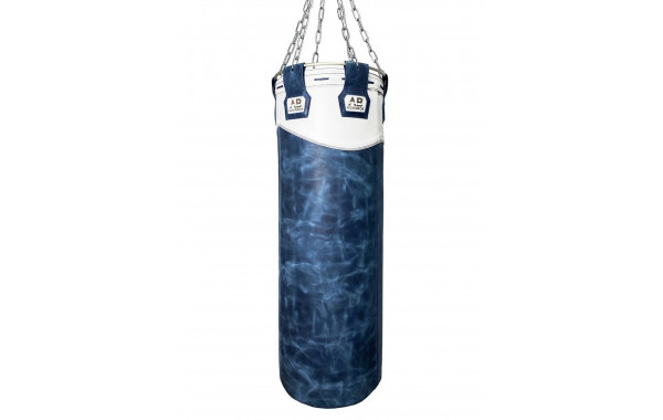 Мешок боксерский водоналивной Aquabox кожа ГПК 40*120-80 SEA сине\белый 600_380