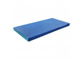 Мат гимнастический (1000*2000*100 мм) сине-голубой