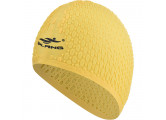 Шапочка для плавания силиконовая Bubble Cap (желтая) Sportex E41541
