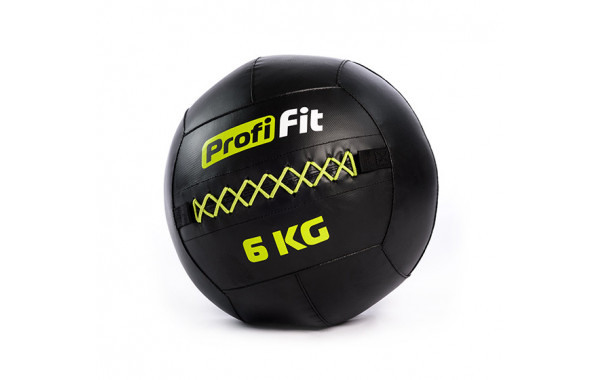 Медицинбол набивной (Wallball) Profi-Fit 6 кг 600_380