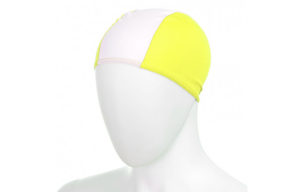 Шапочка для плавания Fashy Polyester Cap детская 3236-00-45 полиэстер, бело-желтая 600_380