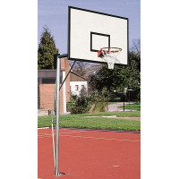 Стойка баскетбольная алюминиевая стационарная Glav 01.111-1200 вынос 120 см