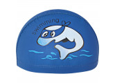 Шапочка для плавания детская Sportex Дельфин (ПУ) E41277 темно синий