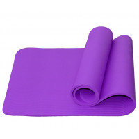 Коврик для йоги и фитнеса Atemi AYM05PL, NBR, 183x61x1,0 см, фиолетовый