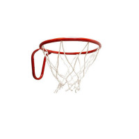 Кольцо баскетбольное №3 с упором и с сеткой
