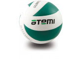 Мяч волейбольный Atemi Olimpic, синтетическая кожа PU зелено-белый р.5