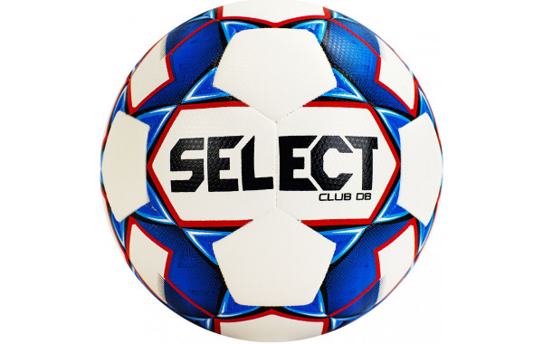 Мяч футбольный Select Club DB 810220-002, р.4, бело-сине-крас 600_380