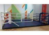Ринг боксерский напольный Totalbox на балке размер по канатам 5×5 м РНБ 5