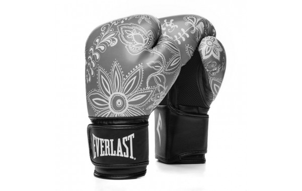 Перчатки тренировочные Everlast Spark 10oz сер. узор 600_380