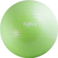 Мяч гимнастический d65 см Torres с насосом AL121165GR зелёный