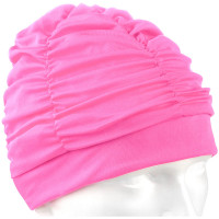 Шапочка для плавания текстильная (лайкра) (розовая) Sportex E36889-2