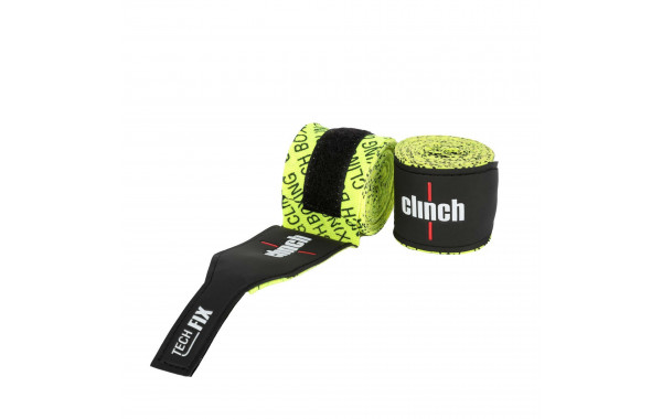 Бинты эластичные Clinch Boxing Crepe Bandage Tech Fix C140 ярко-зеленый 600_380