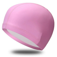 Шапочка для плавания Sportex одноцветная B31516-2 (Розовый)