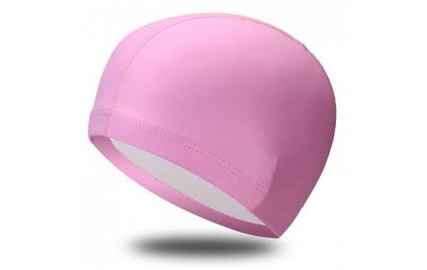 Шапочка для плавания Sportex одноцветная B31516-2 (Розовый) 600_380