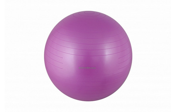 Мяч гимнастический Body Form BF-GB01AB (34") 85 см антивзрыв пурпурный 600_380