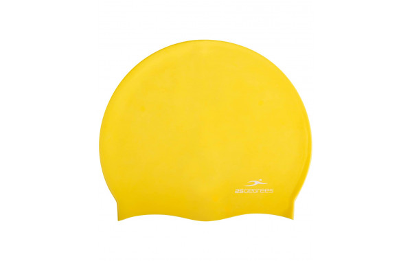 Шапочка для плавания 25DEGREES Nuance Yellow, силикон, детский 600_380