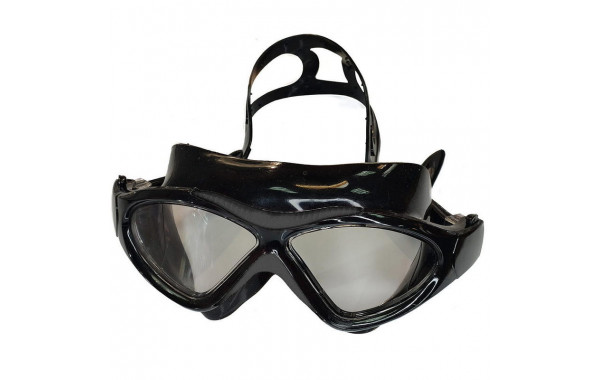 Очки маска для плавания взрослая (черные) Sportex E36873-8 600_380