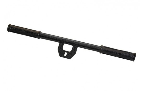 Ручка для тяги прямая крашенная, короткая с обрезиненными наконечниками Iron King IK 903 sp 600_380