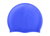 Шапочка для плавания Sportex силиконовая одноцветная B31520-1 (Синий)