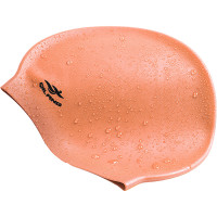 Шапочка для плавания силиконовая взрослая (коралловая) Sportex E41562