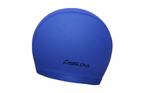 Шапочка для плавания Sportex Fisslove (ПУ) R18191 синий 600_380