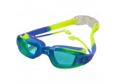 Очки для плавания Sportex взрослые E38885-3 мультиколор (сине\желтые)