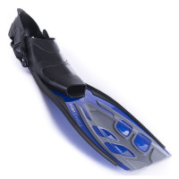 Ласты для плавания Salvas Tonic Dive TPR и Technoflex синий