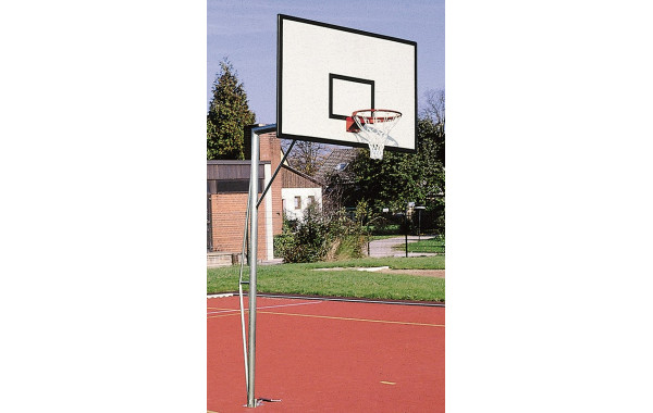 Стойка баскетбольная алюминиевая стационарная Glav 01.111-2000 вынос 200 см 600_380