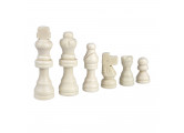 Шахматные фигуры деревянные с подложкой 6,4см Partida parfig64