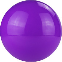 Мяч для художественной гимнастики однотонный d15 см Torres ПВХ AG-15-12 лиловый