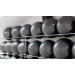Гимнастический мяч Original Fit.Tools FT-GBPRO-75BK (75 см) коммерч, черный 75_75