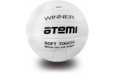 Мяч волейбольный Atemi Winner, синтетическая кожа PU soft, бел. р.5