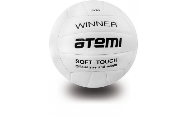 Мяч волейбольный Atemi Winner, синтетическая кожа PU soft, бел. р.5 600_380