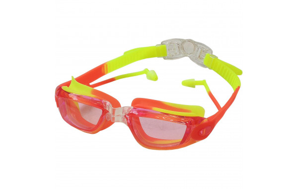 Очки для плавания Sportex взрослые E38885-1 мультиколор (оранжево\желтые) 600_380