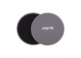 Глайдинг диски для скольжения Core Star Fit FS-101 серый\черный