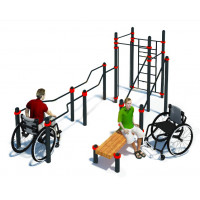 Комплекс для инвалидов-колясочников Traning W-7.03 Hercules 5196
