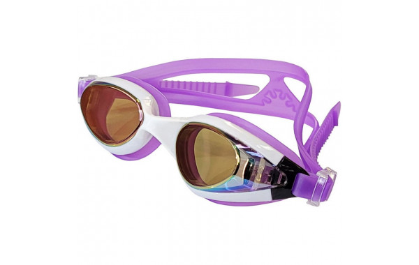 Очки для плавания взрослые Sportex E36899-3 бело\фиолетовый 600_380