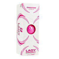 Мяч для гольфа Bridgestone Lady Precept BGB1LPX розовый (3шт.)
