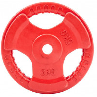 Диск обрезиненный Profi-Fit цветной 3 Handle D-26 5кг