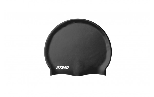 Шапочка для плавания Atemi Very Big silicone Cap Deep black TVBSCXL1BK черный 600_380