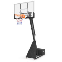 Баскетбольная стойка 54"x32" R45 H230-305 см Unix Line B-Stand-TG PRO BSTSPR305_54TGBK