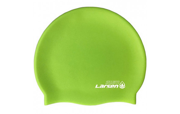 Шапочка плавательная Larsen Swim SC15 Lime Metallic 600_380