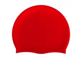 Шапочка для плавания Sportex силиконовая одноцветная B31520-3 (Красный)