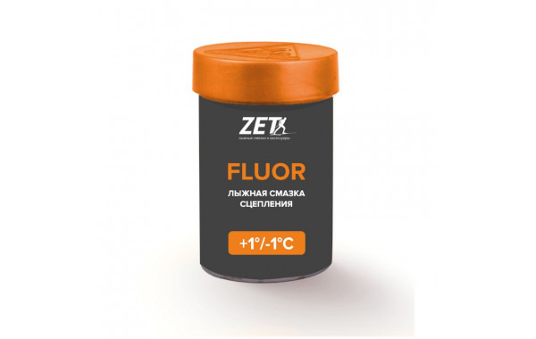 Мазь держания ZET Fluor Orange (+1°С -1°С) 30 г. 600_380
