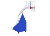Стойка баскетбольная  мобильная складная массовая Glav 01.104-1600 вынос 160 см